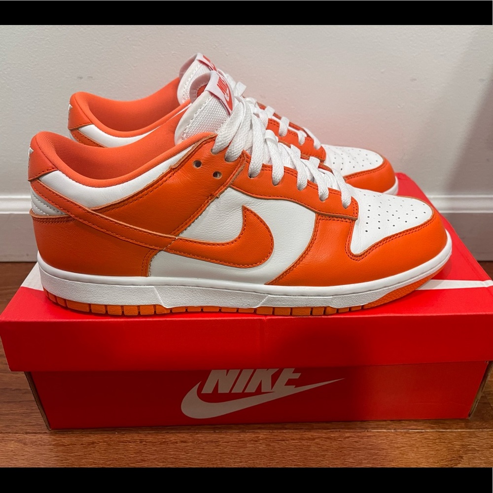 Nike Dunk Low Syracuse - 1:1 UA - Mens Size 10.5 (Light Used)